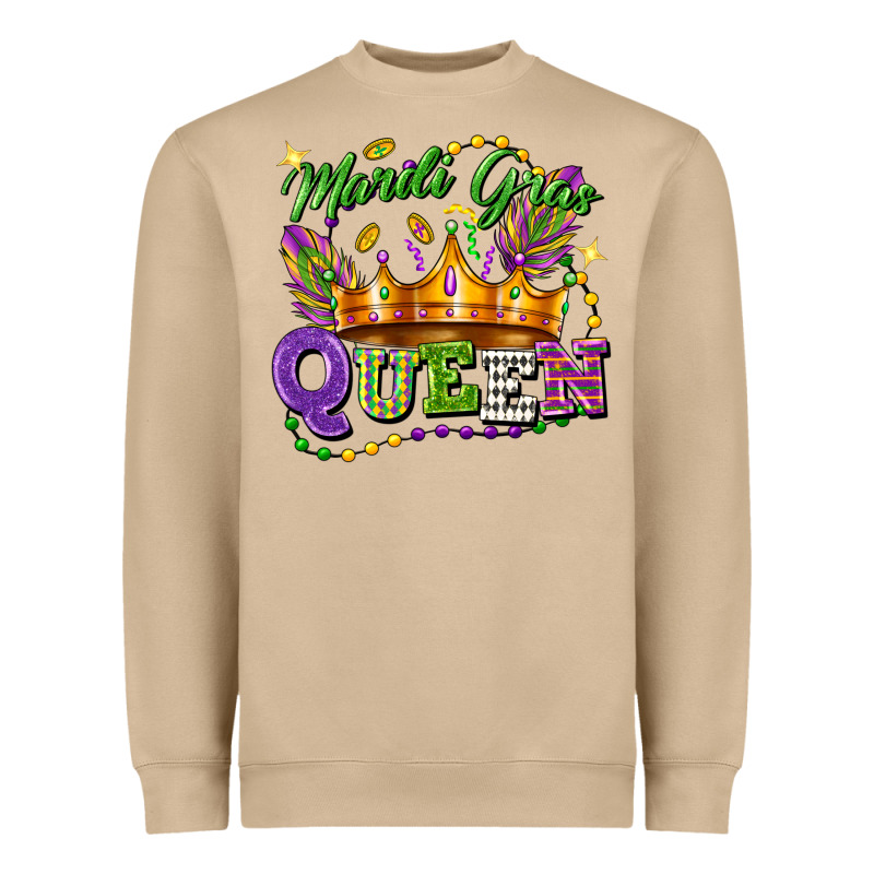 Mardi Gras Queen Heavyweight Sweatshirt by FaDigitalArtStudio | Teevron