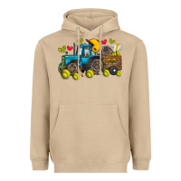 Mushroom softball tractor Heavyweight Hoodie - SublimationCraftShop