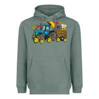 Sage softball tractor Heavyweight Hoodie - SublimationCraftShop