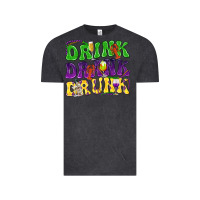 Vintage Black Drink drank drunk Vintage Tee - NancyCooperArtShop