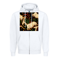 White african ethnic animal seamless pattern Zipper Hoodie - BundleAndBundleShop