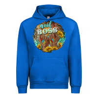 Cobalt nail boss Urban Hoodie - BarkalooDesign