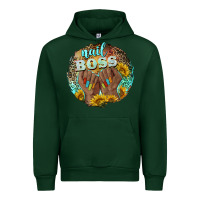 Forest Green nail boss Urban Hoodie - BarkalooDesign
