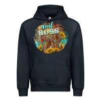 Navy nail boss Urban Hoodie - BarkalooDesign