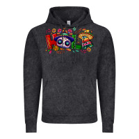 Vintage Black Hola Cinco De Mayo Vintage Hoodie - NancyCooperArtShop