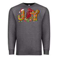 Charcoal Heather Joy Rooster Premium Sweatshirt - LillyAllenDesigns