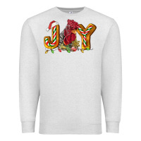 Oatmeal Heather Joy Rooster Premium Sweatshirt - LillyAllenDesigns