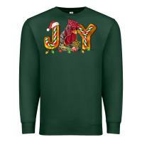 Sports Green Joy Rooster Premium Sweatshirt - LillyAllenDesigns