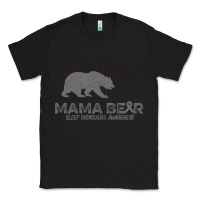 Black Mama Bear Sleep Disorders Awareness Classic Tee - Bettercallsaul