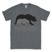 Charcoal Heather Mama Bear Sleep Disorders Awareness Classic Tee - Bettercallsaul