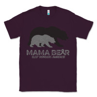 Plum Mama Bear Sleep Disorders Awareness Classic Tee - Bettercallsaul