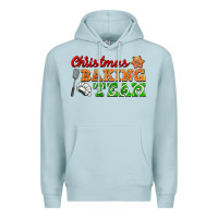 Blue Mist christmas baking team Premium Hoodie - FaDigitalArtStudio