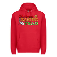 Red christmas baking team Premium Hoodie - FaDigitalArtStudio