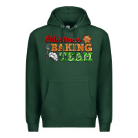 Sports Green christmas baking team Premium Hoodie - FaDigitalArtStudio