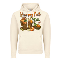 Vintage Artic Happy Fall Y'all Vintage Hoodie - texasbilliewilder