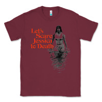 Burgundy let's scare jessica to death Classic Tee - tuanDangUi