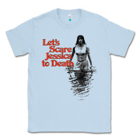 Dusty Blue let's scare jessica to death Classic Tee - tuanDangUi