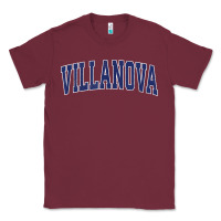 Burgundy villanova pennsylvania pa vintage athletic sports Classic Tee - tuanDangUi