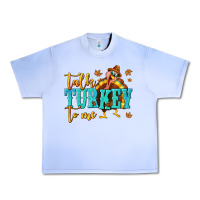 Grape Ice Talk Turkey To Me Urban Heavy Tee - texasbilliewilder