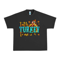 Pigment Black Talk Turkey To Me Urban Heavy Tee - texasbilliewilder