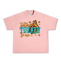 Salmon Talk Turkey To Me Urban Heavy Tee - texasbilliewilder