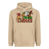 Mushroom all the jingle ladies christmas horses Heavyweight Hoodie - LillyAllenDesigns