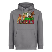 Storm all the jingle ladies christmas horses Heavyweight Hoodie - LillyAllenDesigns