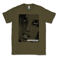 Army Green requiem for a dream black transparent Classic Tee - tuanDangUi