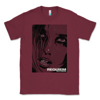 Burgundy requiem for a dream black transparent Classic Tee - tuanDangUi