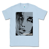 Dusty Blue requiem for a dream black transparent Classic Tee - tuanDangUi