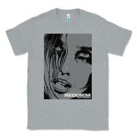 Heather Grey requiem for a dream black transparent Classic Tee - tuanDangUi