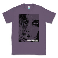 Lavender requiem for a dream black transparent Classic Tee - tuanDangUi