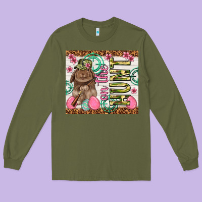 On The Hunt Long Sleeve Tee Designed By Tumblerdesignbyshophia