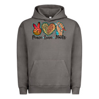 Pigment Tornado peace love nails Urban Hoodie - BarkalooDesign