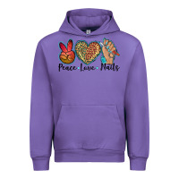 Tulip peace love nails Urban Hoodie - BarkalooDesign