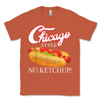 Copper chicago hot dog summer style 4th of july no ketchu Classic Tee - tuanDangUi