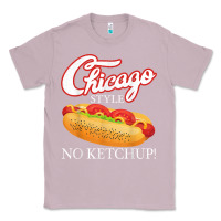 Lilac chicago hot dog summer style 4th of july no ketchu Classic Tee - tuanDangUi