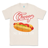 Natural chicago hot dog summer style 4th of july no ketchu Classic Tee - tuanDangUi