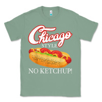 Sage chicago hot dog summer style 4th of july no ketchu Classic Tee - tuanDangUi