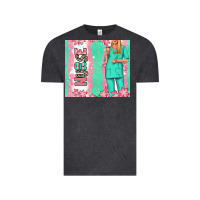 Vintage Black nurse  blonde woman Vintage Tee - RanaPortraitStore