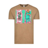 Vintage Coffee nurse  blonde woman Vintage Tee - RanaPortraitStore