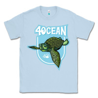 Dusty Blue 4ocean 7 Classic Tee - tuanDangUi