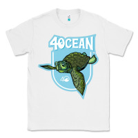 White 4ocean 7 Classic Tee - tuanDangUi