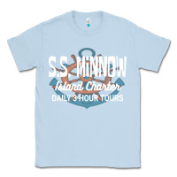 Dusty Blue s.s. minnow   gilligan's island Classic Tee - tuanDangUi