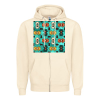 Sandshell native american aztec seamless pattern 3 Zipper Hoodie - BundleAndBundleShop