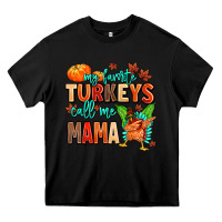 Black my favorite call me mama Heavy Core Tee - MaliasSmallBusiness