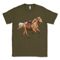 Army Green horse body Classic Tee - RanaPortraitStore