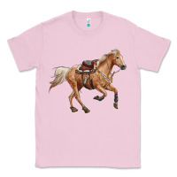 Bubblegum Pink horse body Classic Tee - RanaPortraitStore