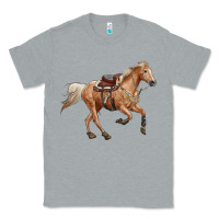 Heather Grey horse body Classic Tee - RanaPortraitStore