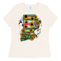Bone Rhode island State aMp Ladies Tee - RanaPortraitStore